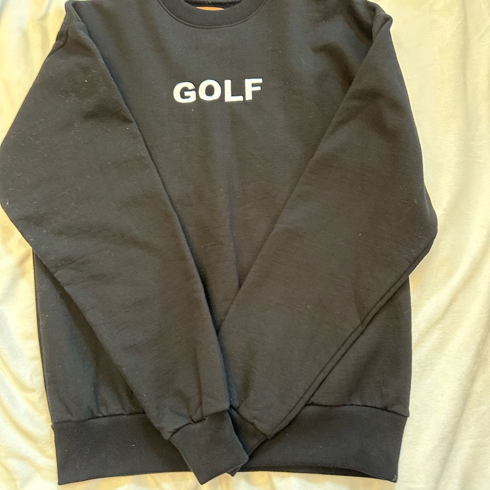 Golf Tyler the creator Black Sweater